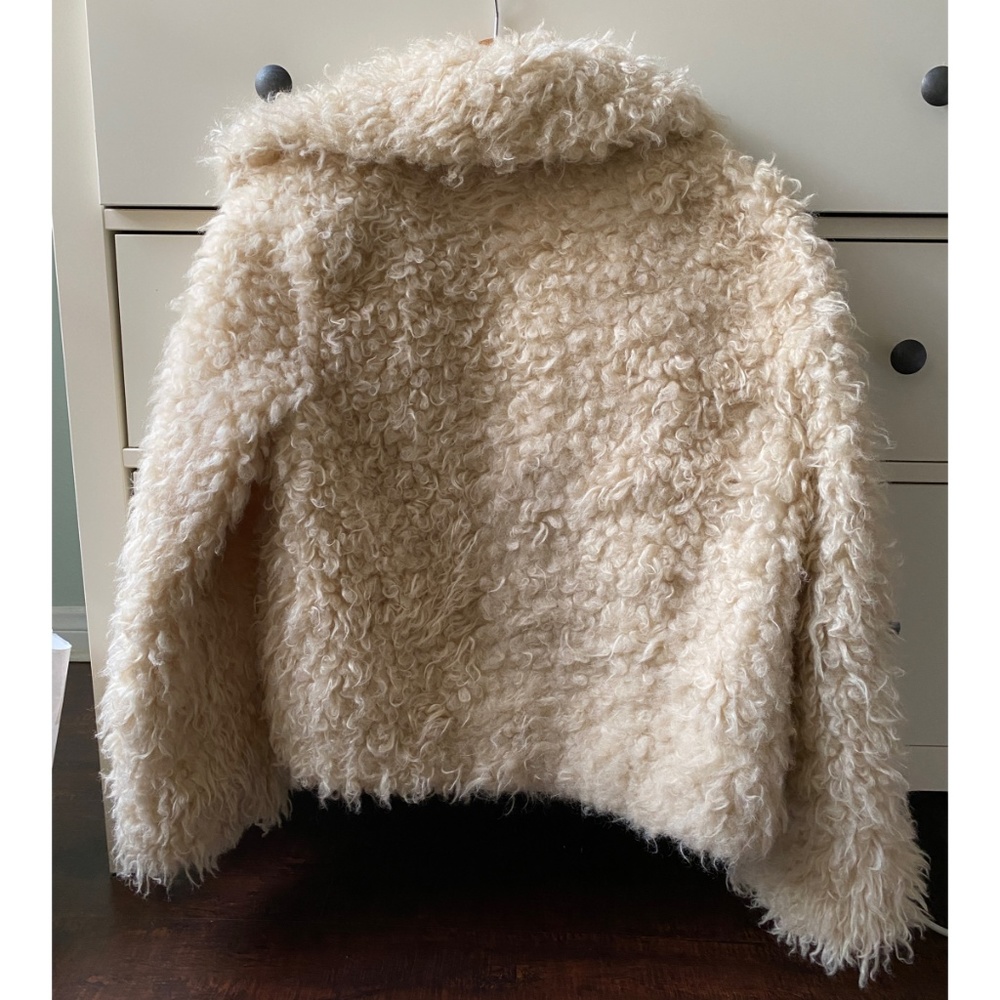 Rouje Serge Faux Fur Coat - Picture 6 of 7